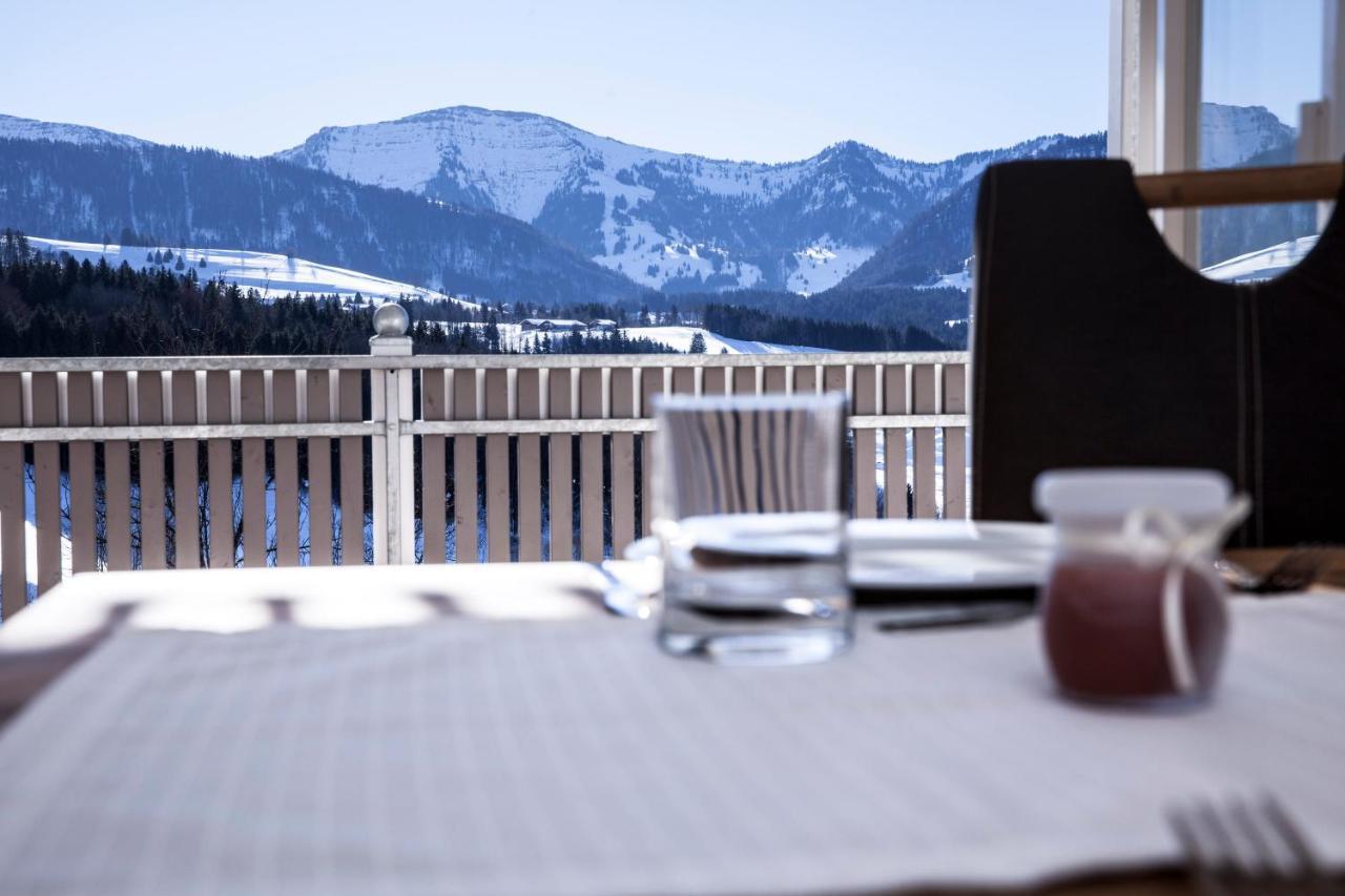 Haus "Bergblick" Ferienwohnung Hochgrat Oberstaufen Mit 2 Schlafzimmer Exteriör bild
